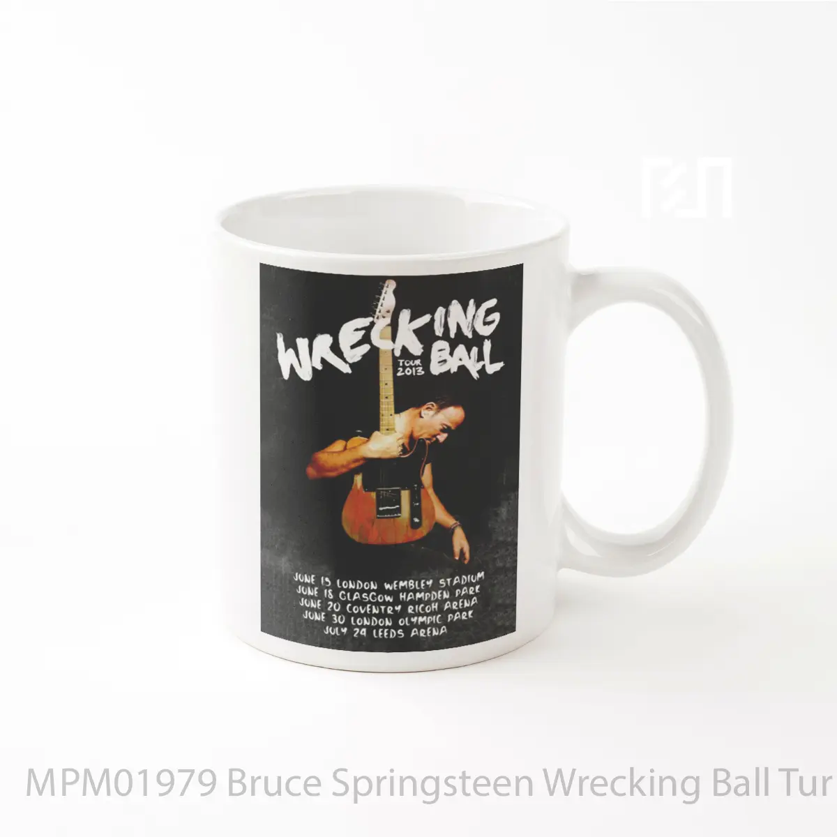 Mug Bruce Springsteen Wrecking Ball Tur Uk 2013 MPM01979
