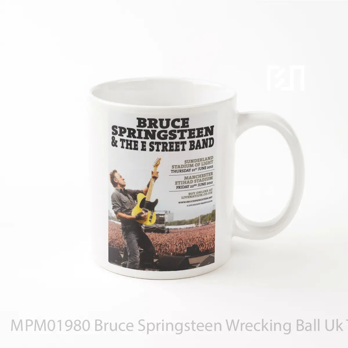 Mug Bruce Springsteen Wrecking Ball Uk Tour 2012 1 MPM01980