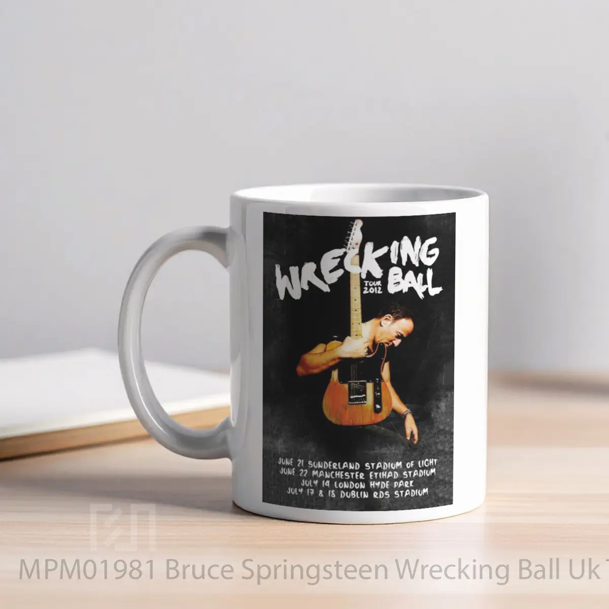 Mug Bruce Springsteen Wrecking Ball Uk Tour 2012 MPM01981 - All-side / Desain
