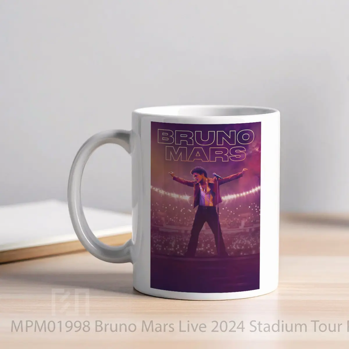 Mug Bruno Mars Live 2024 Stadium Tour MPM01998 - All-side / Desain