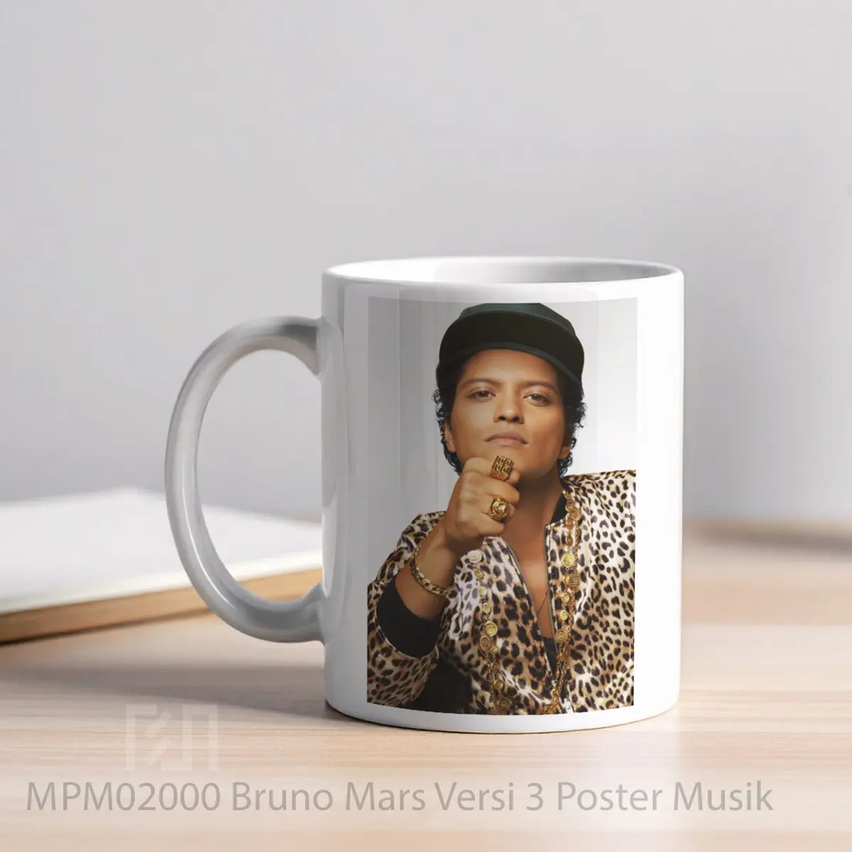 Mug Bruno Mars Versi 3 MPM02000 - All-side / Desain