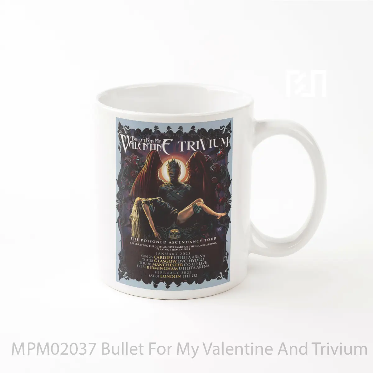 Mug Bullet For My Valentine And Trivium Poisoned Ascendancy Tour MPM02037