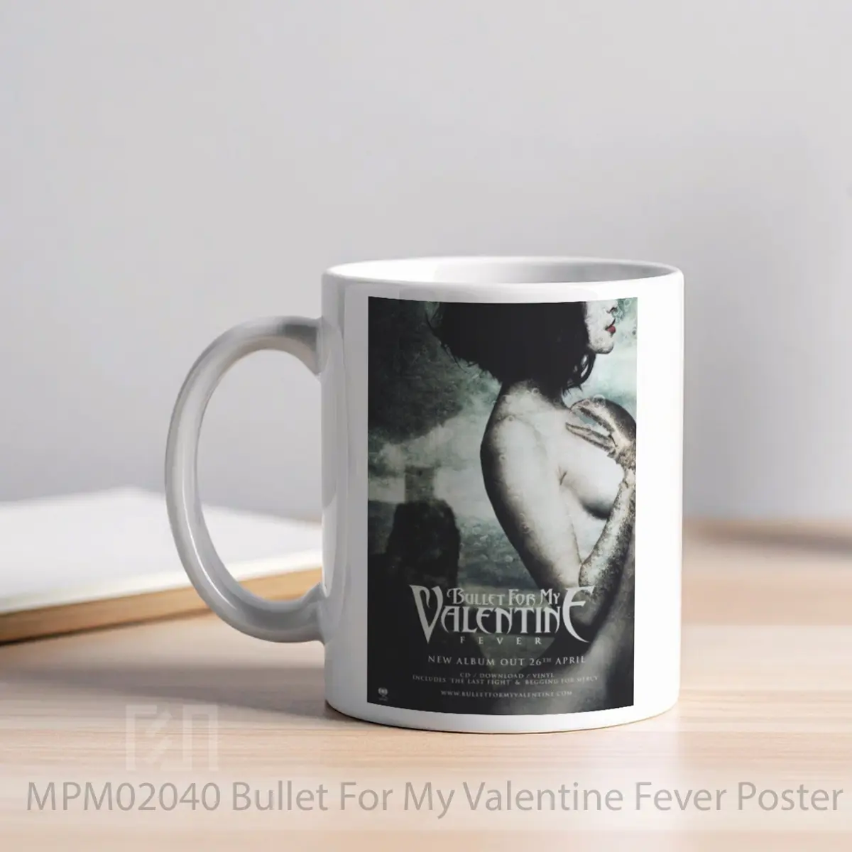 Mug Bullet For My Valentine Fever MPM02040 - All-side / Desain