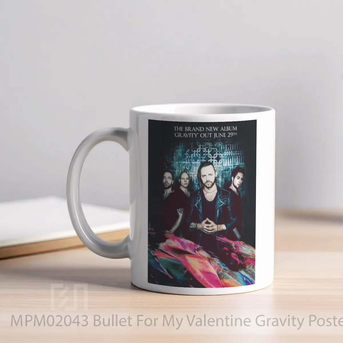 Mug Bullet For My Valentine Gravity MPM02043 - All-side / Desain