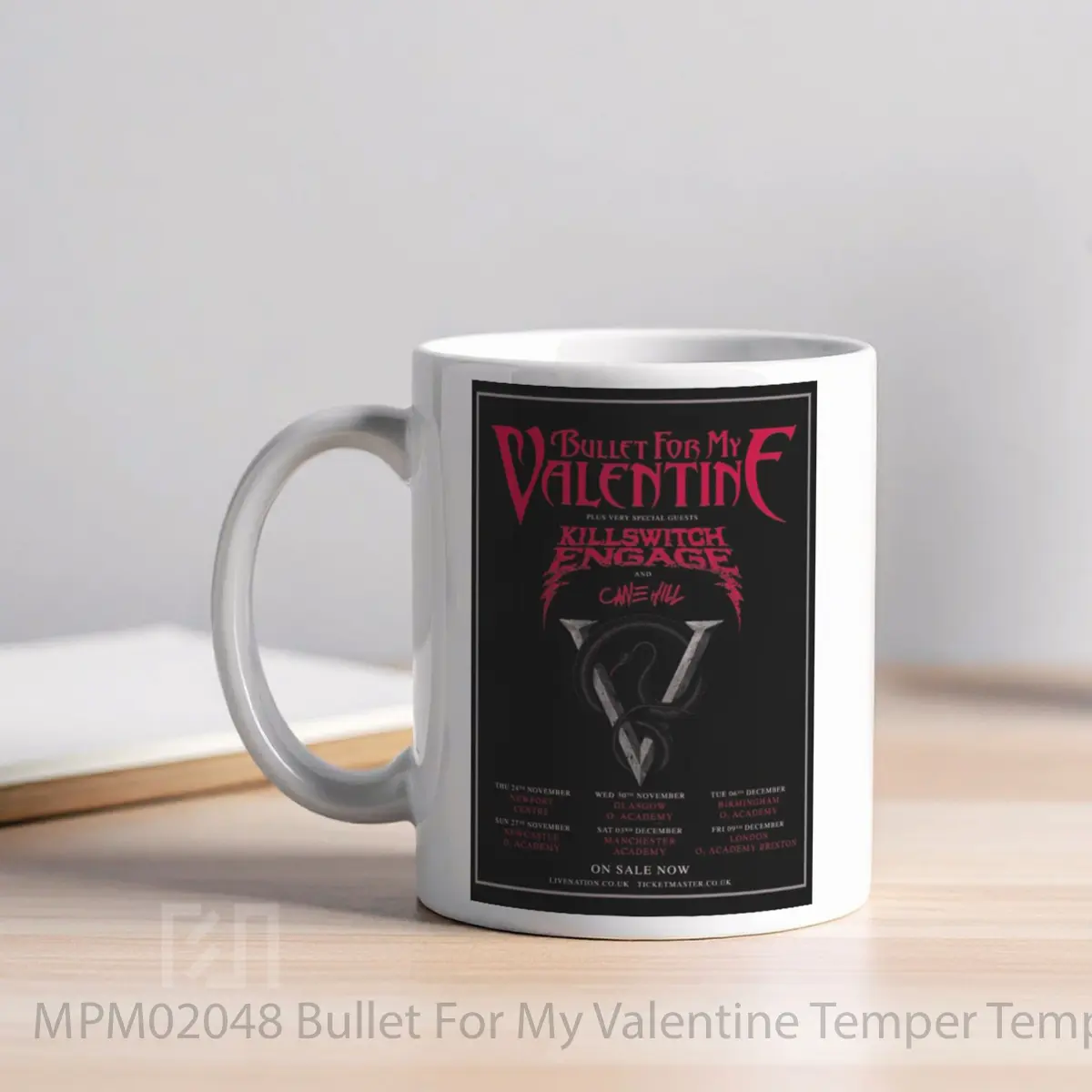 Mug Bullet For My Valentine Temper Temper MPM02048 - All-side / Desain