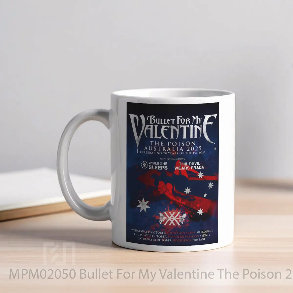 Mug Bullet For My Valentine The Poison 2025 Australian MPM02050 - All-side / Desain