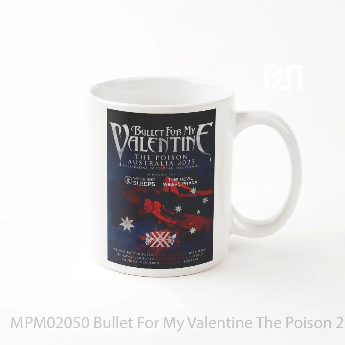 Mug Bullet For My Valentine The Poison 2025 Australian MPM02050