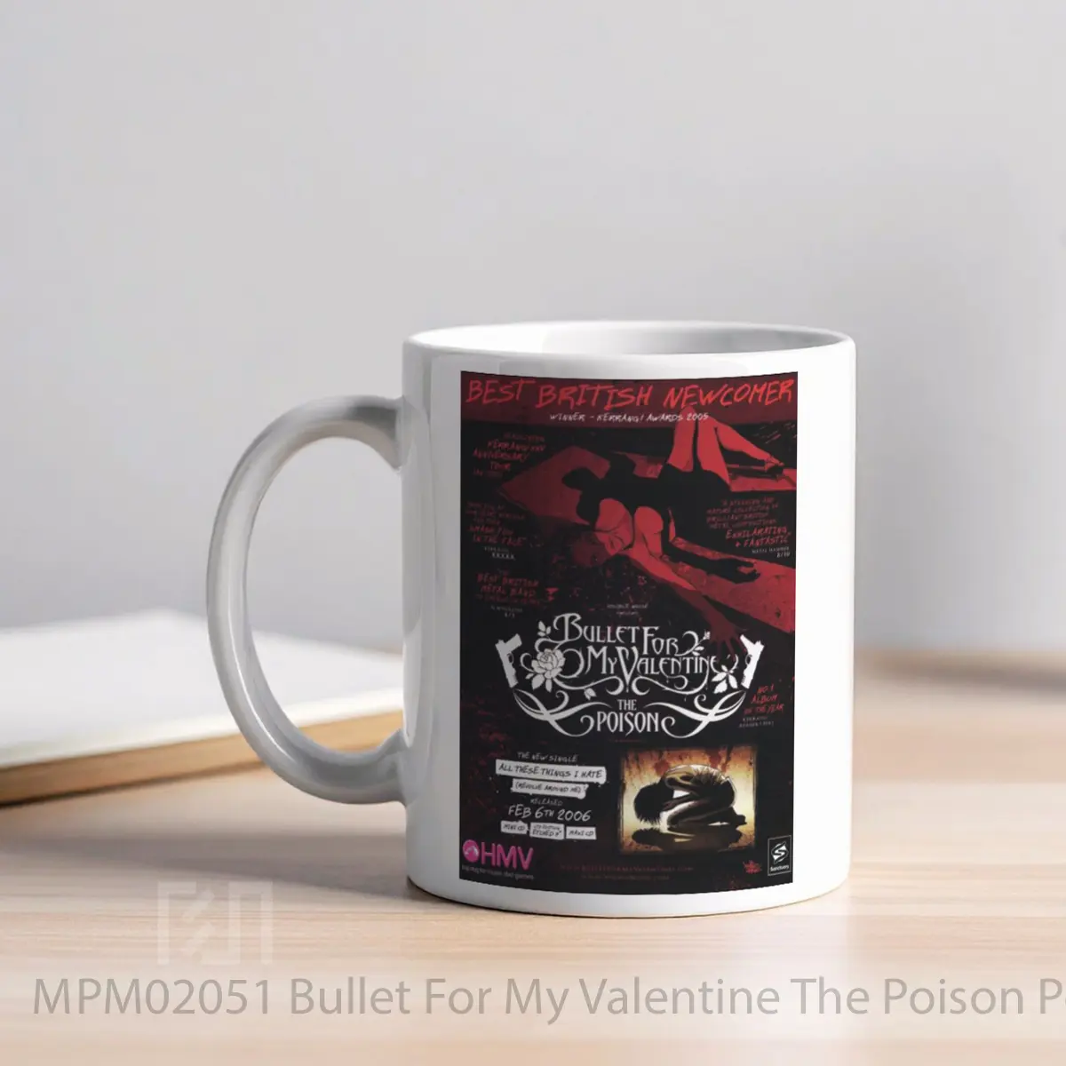 Mug Bullet For My Valentine The Poison MPM02051 - All-side / Desain