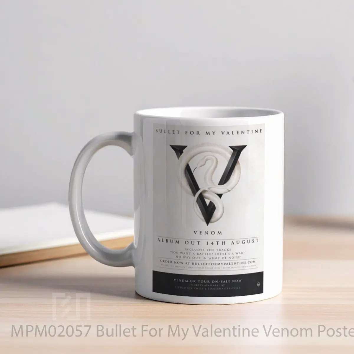 Mug Bullet For My Valentine Venom MPM02057 - All-side / Desain