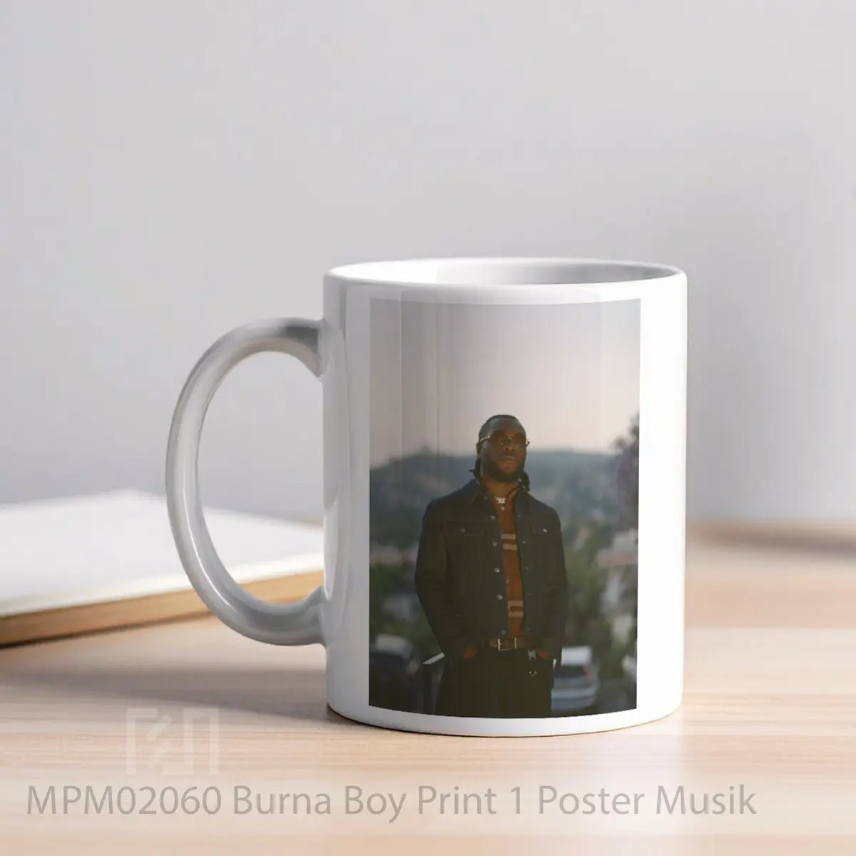 Mug Burna Boy Print 1 MPM02060 - All-side / Desain