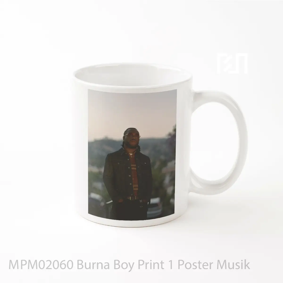 Mug Burna Boy Print 1 MPM02060