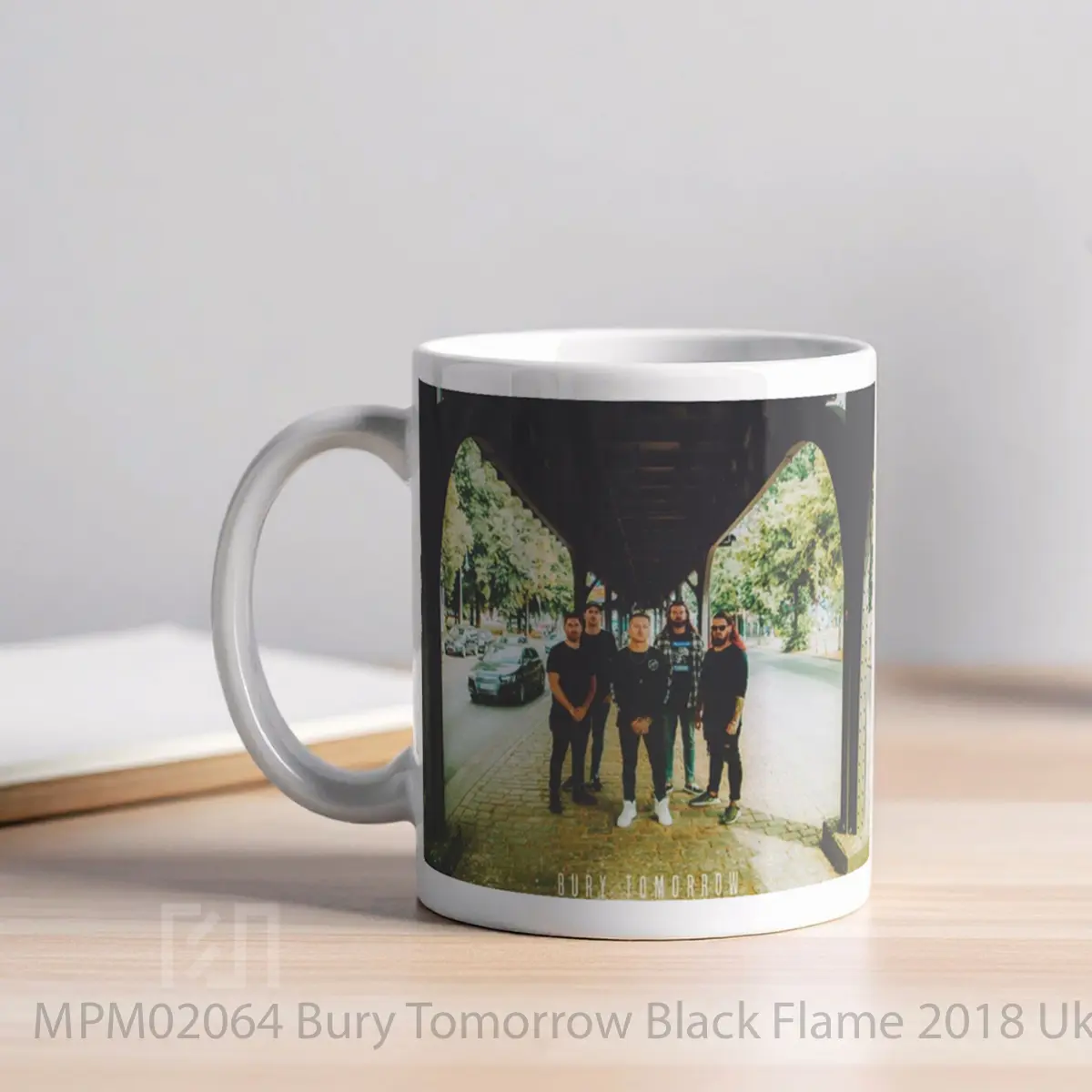 Mug Bury Tomorrow Black Flame 2018 Uk Tour MPM02064 - All-side / Desain