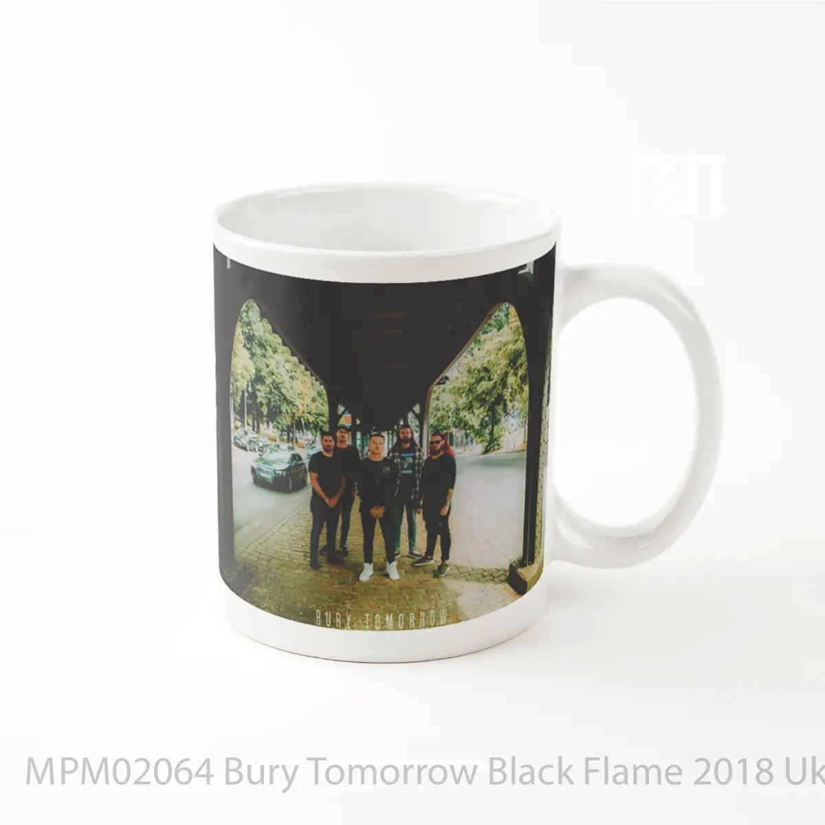 Mug Bury Tomorrow Black Flame 2018 Uk Tour MPM02064