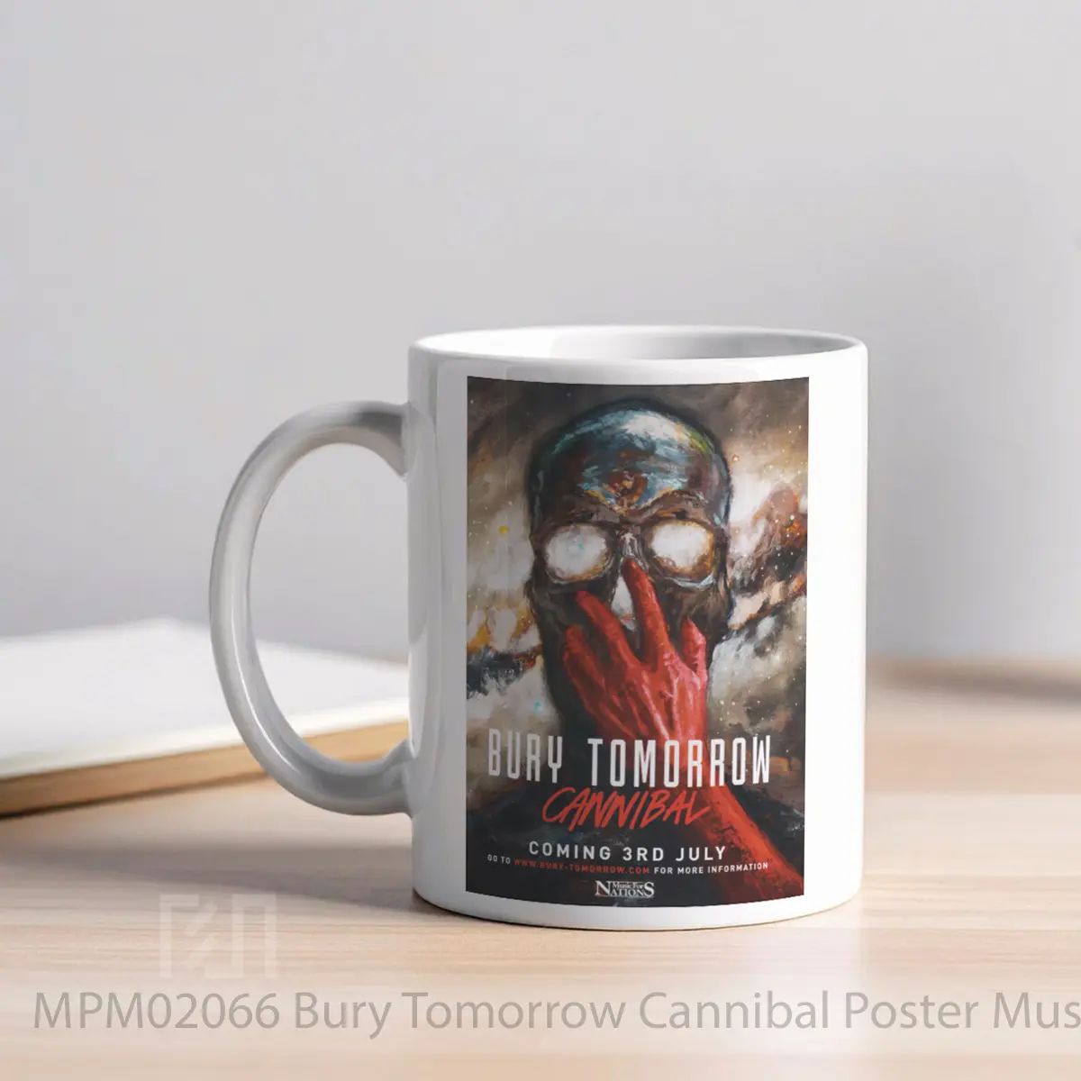 Mug Bury Tomorrow Cannibal MPM02066 - All-side / Desain