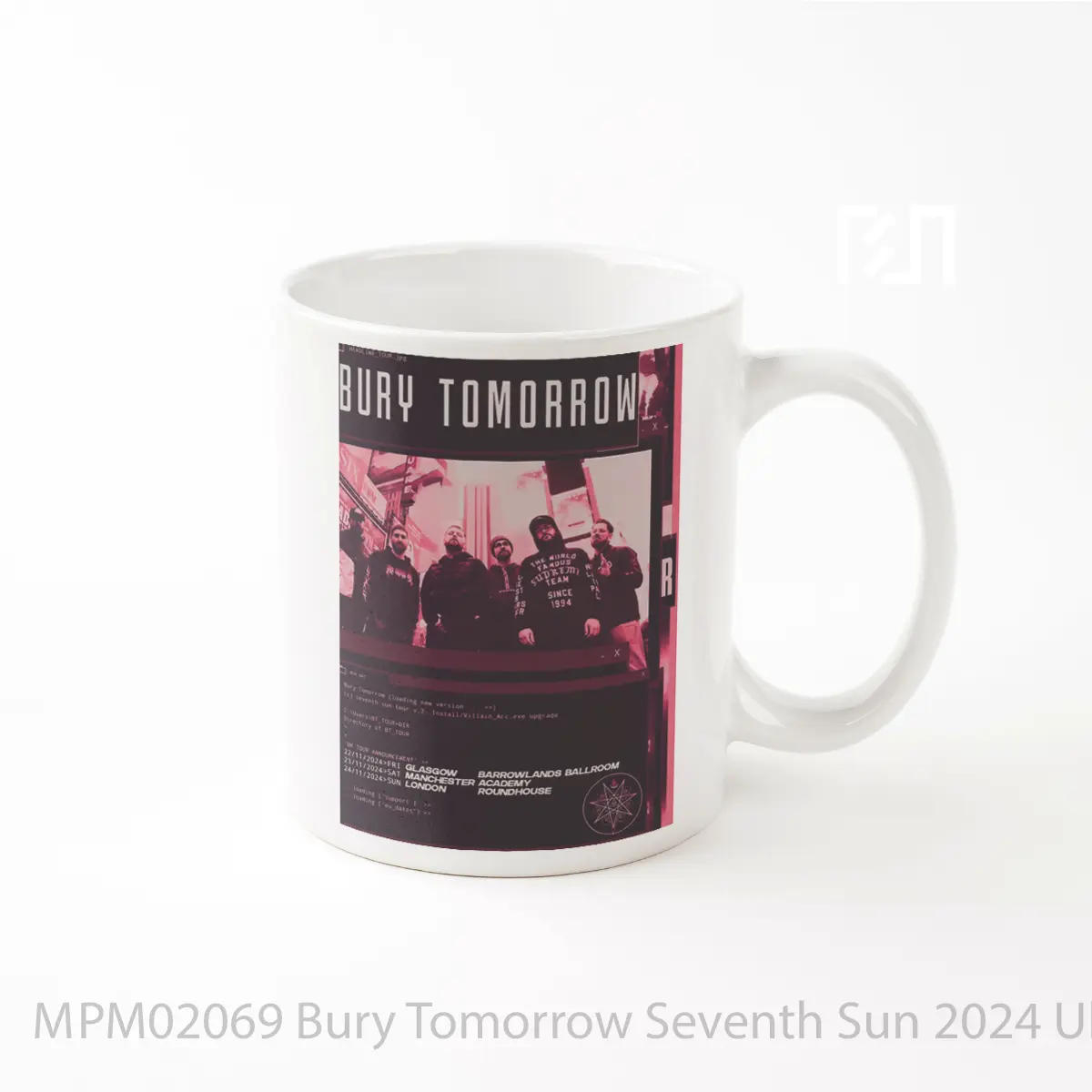 Mug Bury Tomorrow Seventh Sun 2024 Uk Tour MPM02069