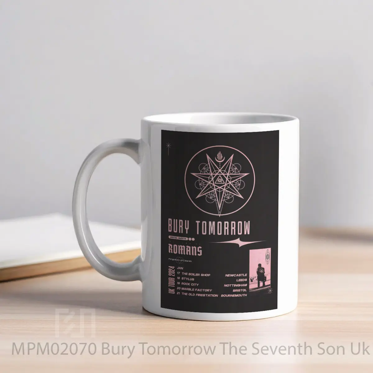 Mug Bury Tomorrow The Seventh Son Uk Tour 2024 MPM02070 - All-side / Desain