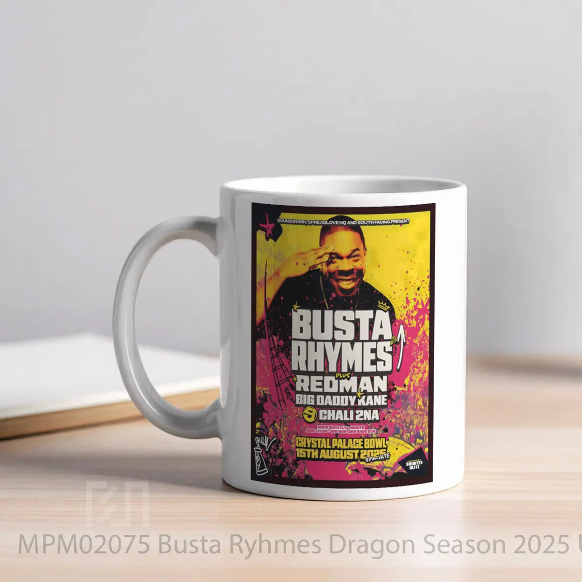 Mug Busta Ryhmes Dragon Season 2025 Uk Tour MPM02075 - All-side / Desain