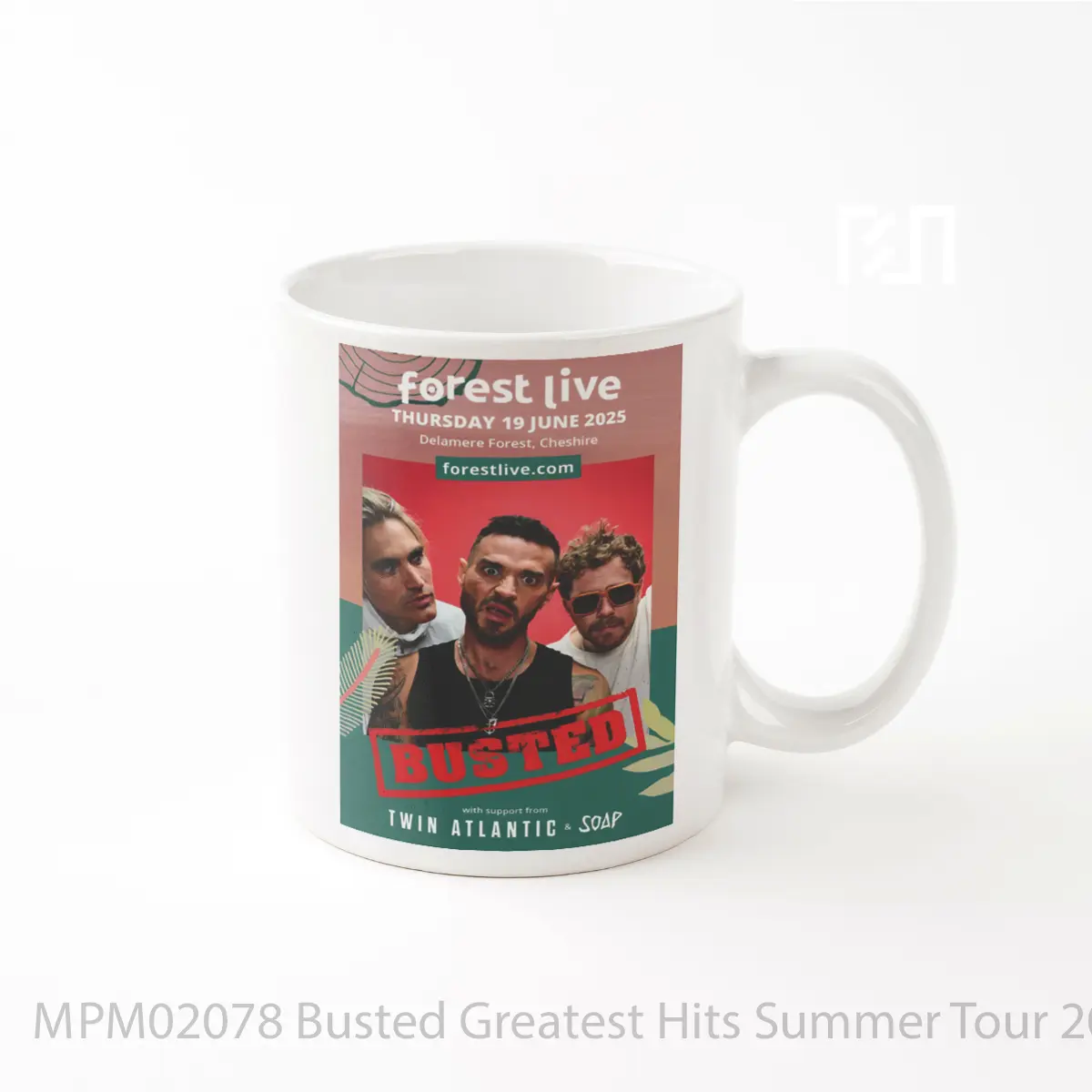Mug Busted Greatest Hits Summer Tour 2025 Delamere Forest Live MPM02078