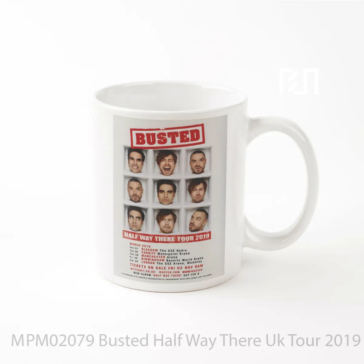 Mug Busted Half Way There Uk Tour 2019 MPM02079