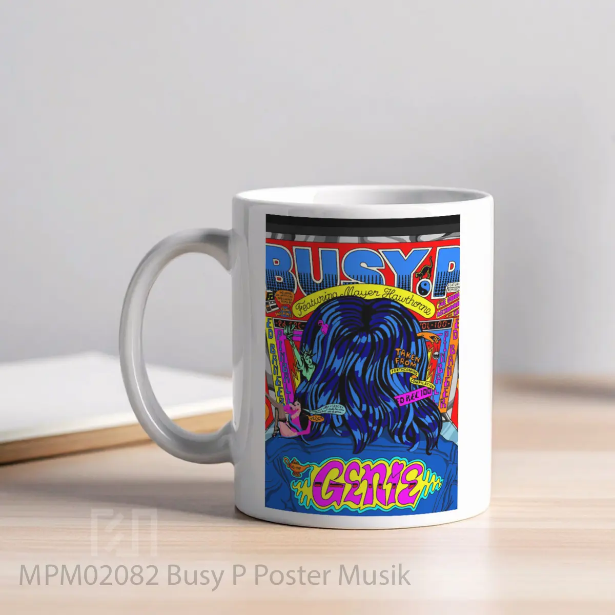 Mug Busy P MPM02082 - All-side / Desain