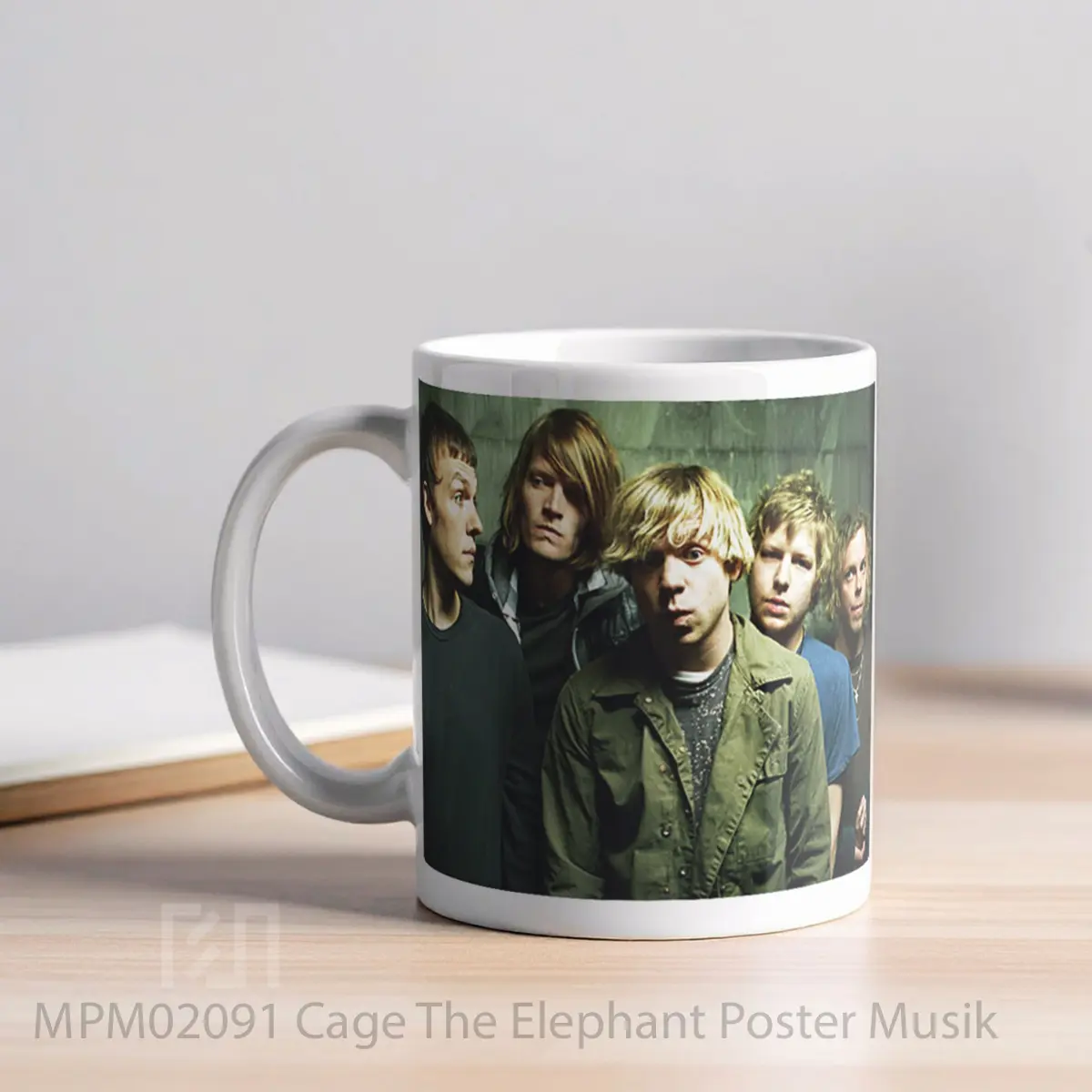 Mug Cage The Elephant MPM02091 - All-side / Desain