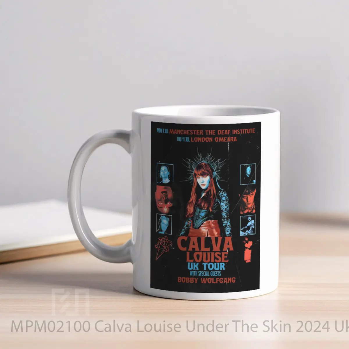 Mug Calva Louise Under The Skin 2024 Uk Tour Manchester London MPM02100 - All-side / Desain