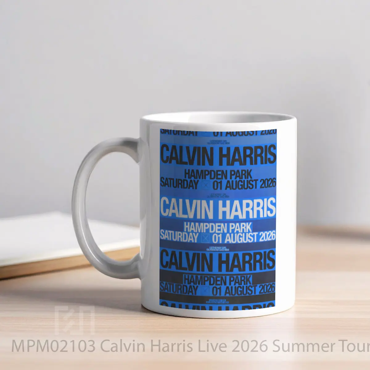 Mug Calvin Harris Live 2026 Summer Tour Glasgow Hampden Park MPM02103 - All-side / Desain
