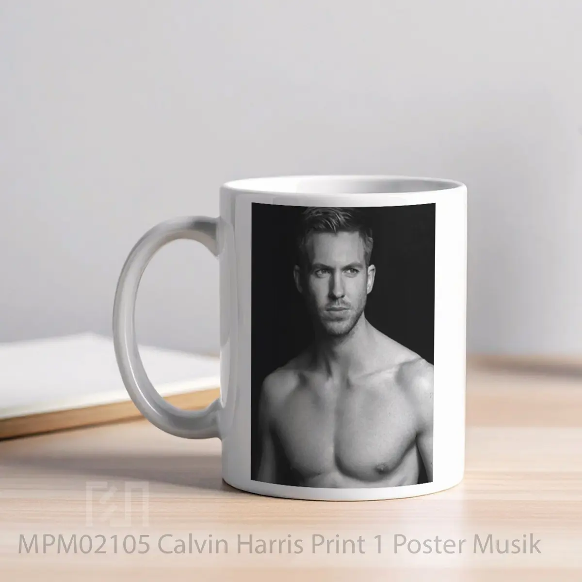 Mug Calvin Harris Print 1 MPM02105 - All-side / Desain