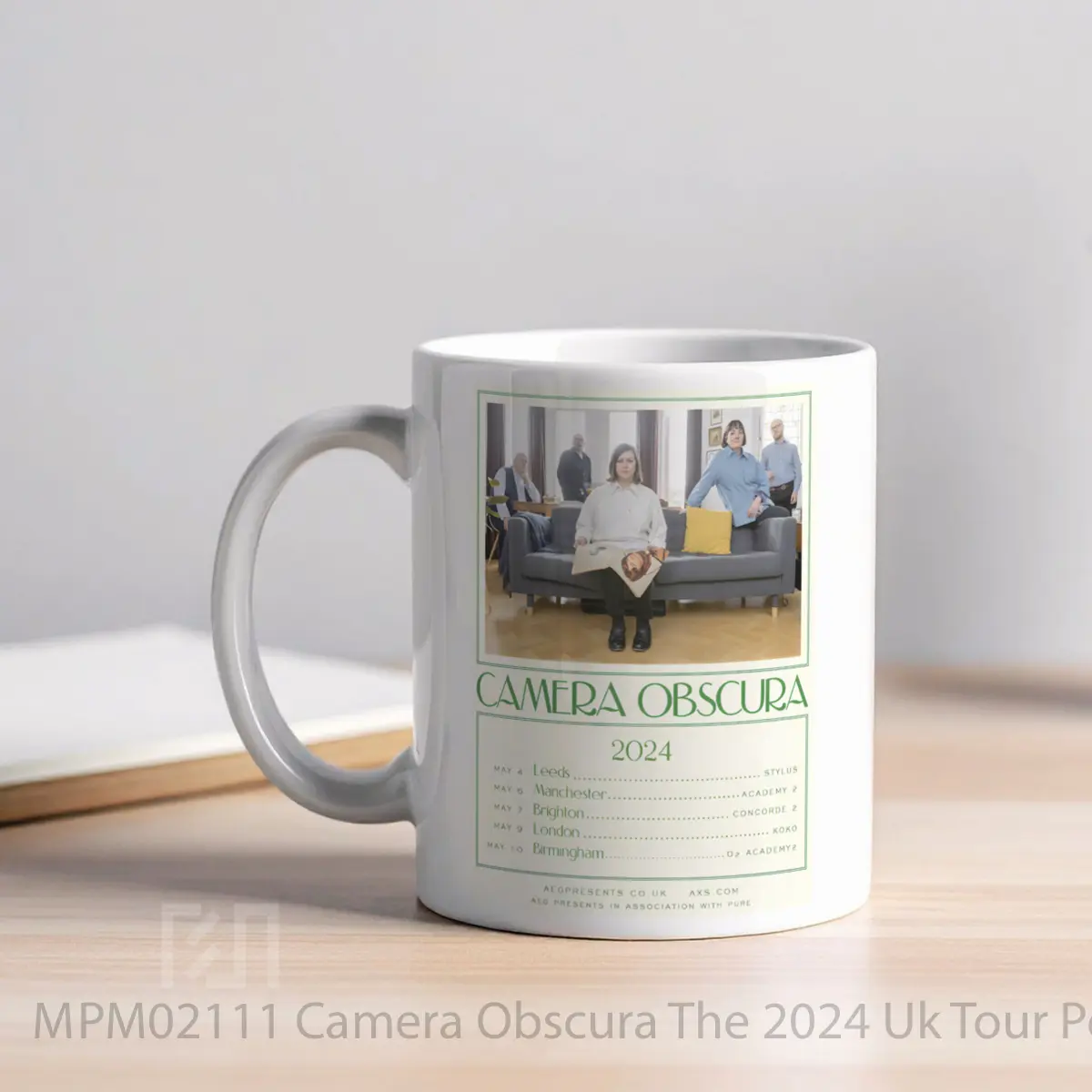Mug Camera Obscura The 2024 Uk Tour MPM02111 - All-side / Desain