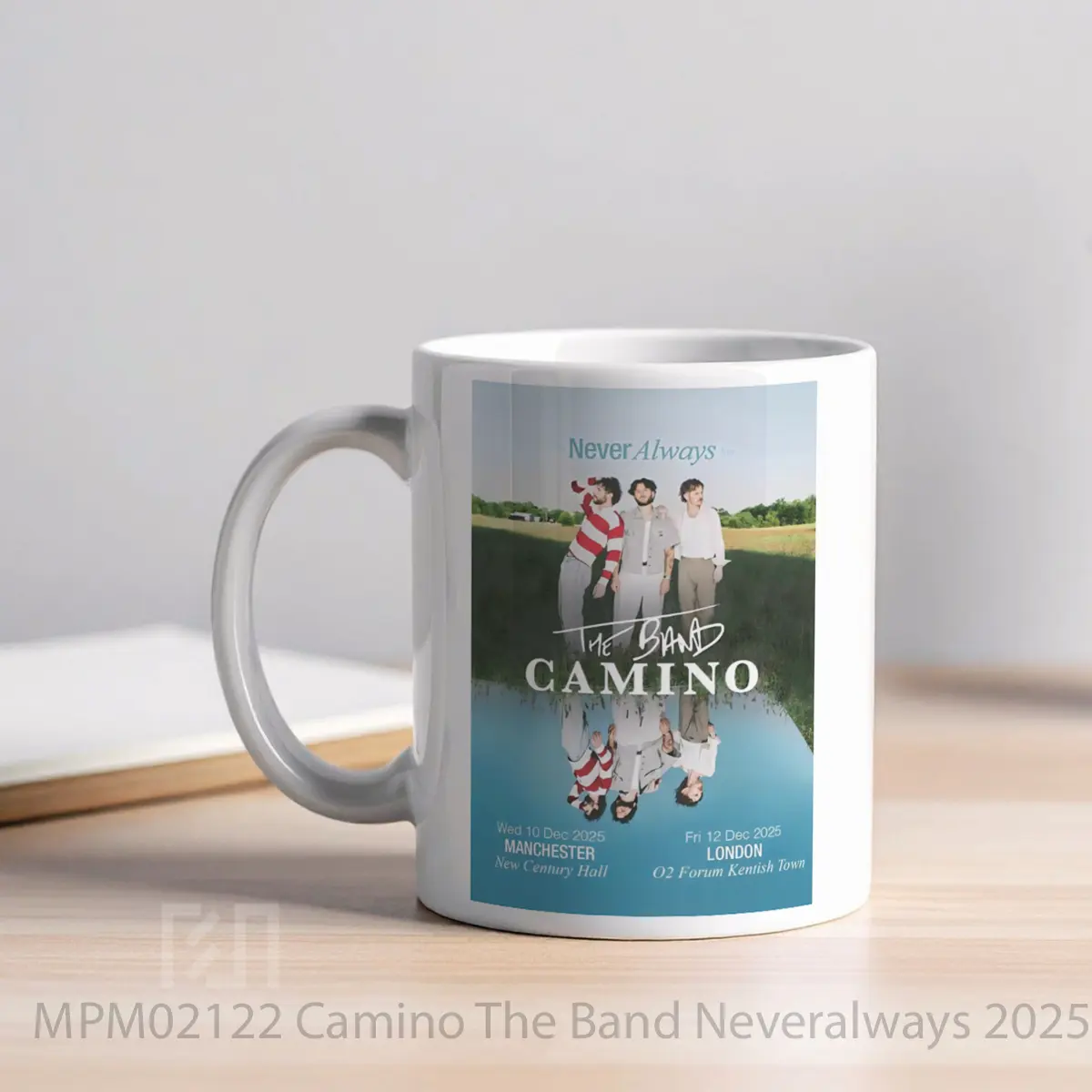Mug Camino The Band Neveralways 2025 Uk Tour MPM02122 - All-side / Desain