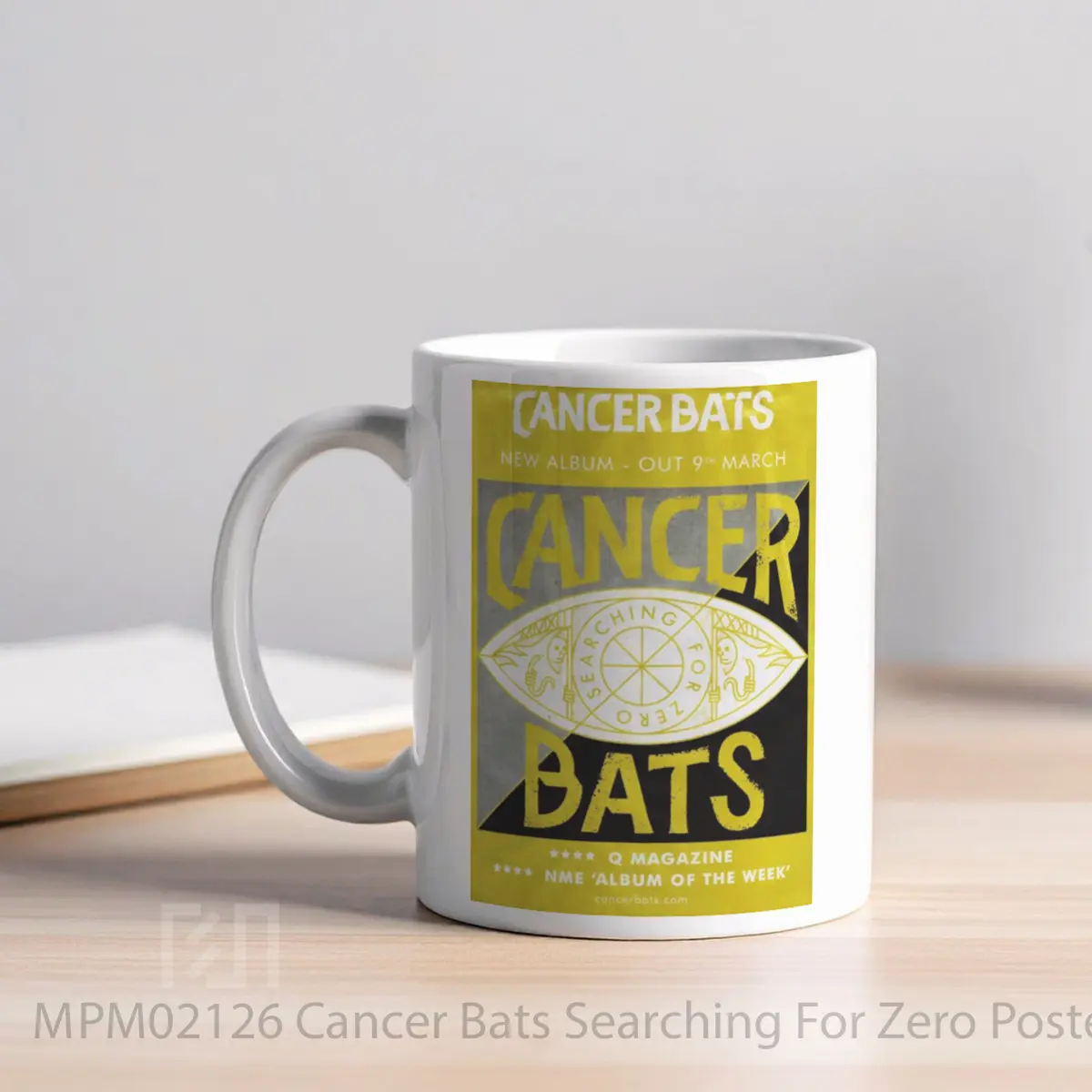 Mug Cancer Bats Searching For Zero MPM02126 - All-side / Desain