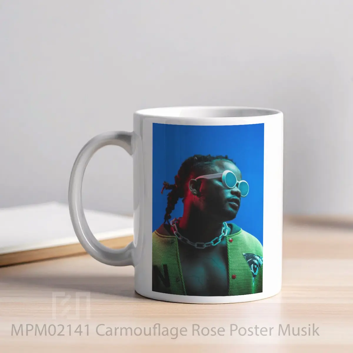 Mug Carmouflage Rose MPM02141 - All-side / Desain