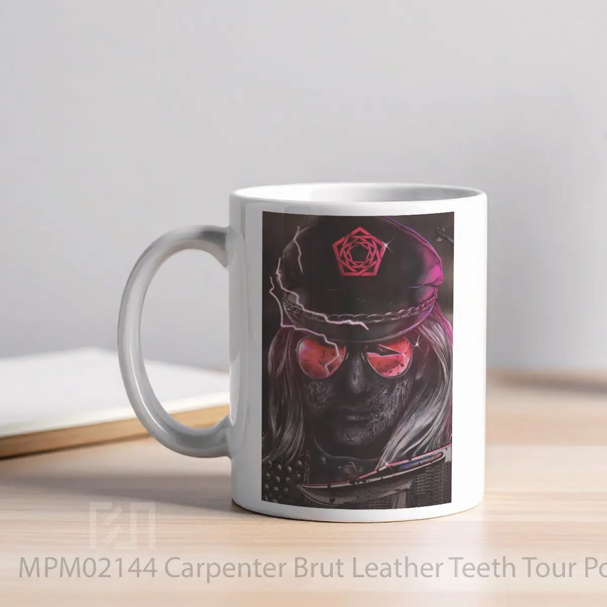Mug Carpenter Brut Leather Teeth Tour MPM02144 - All-side / Desain