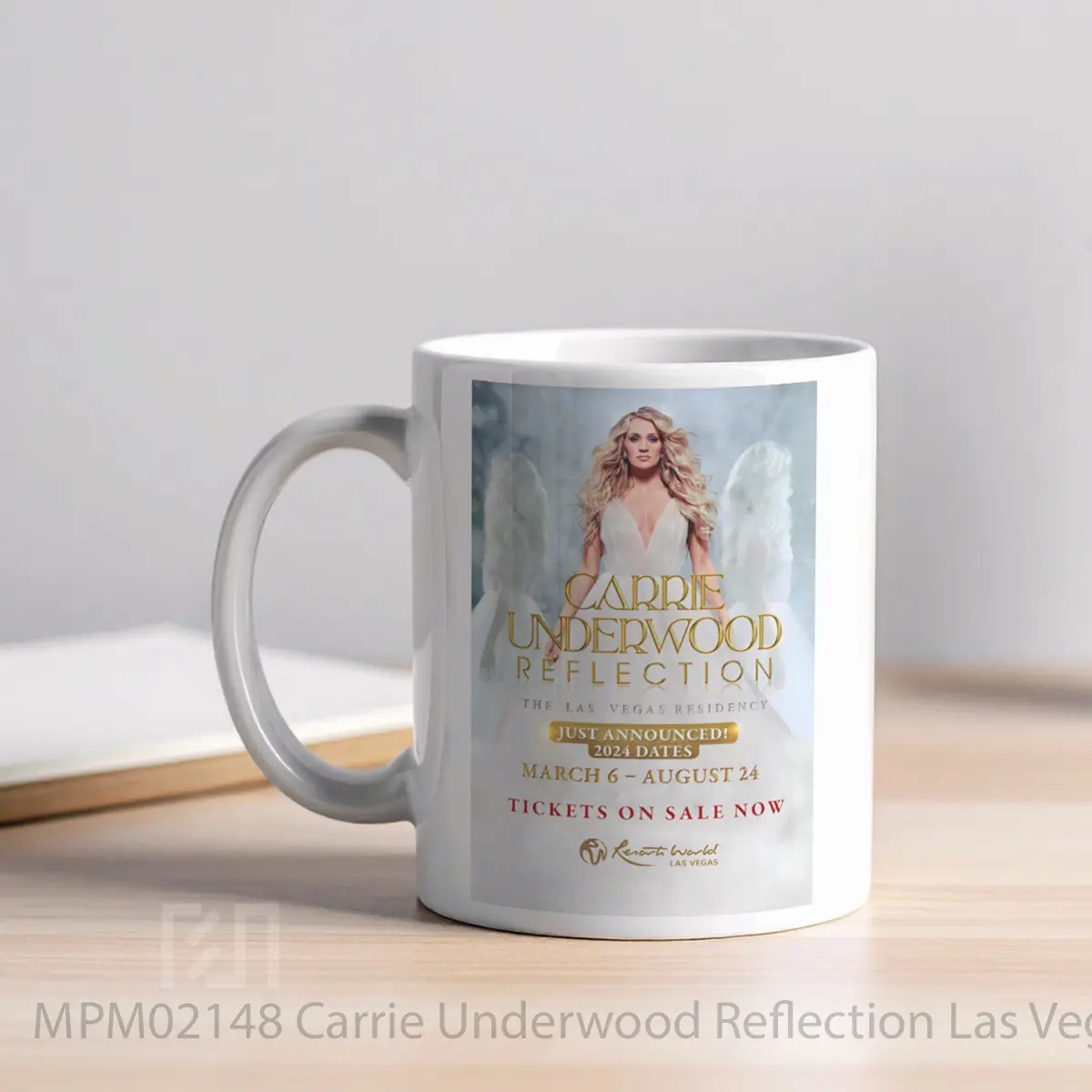 Mug Carrie Underwood Reflection Las Vegas Residency 2024 MPM02148 - All-side / Desain