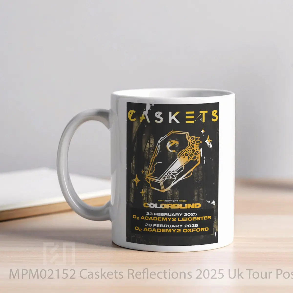 Mug Caskets Reflections 2025 Uk Tour MPM02152 - All-side / Desain
