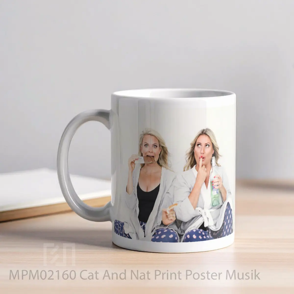 Mug Cat And Nat Print MPM02160 - All-side / Desain