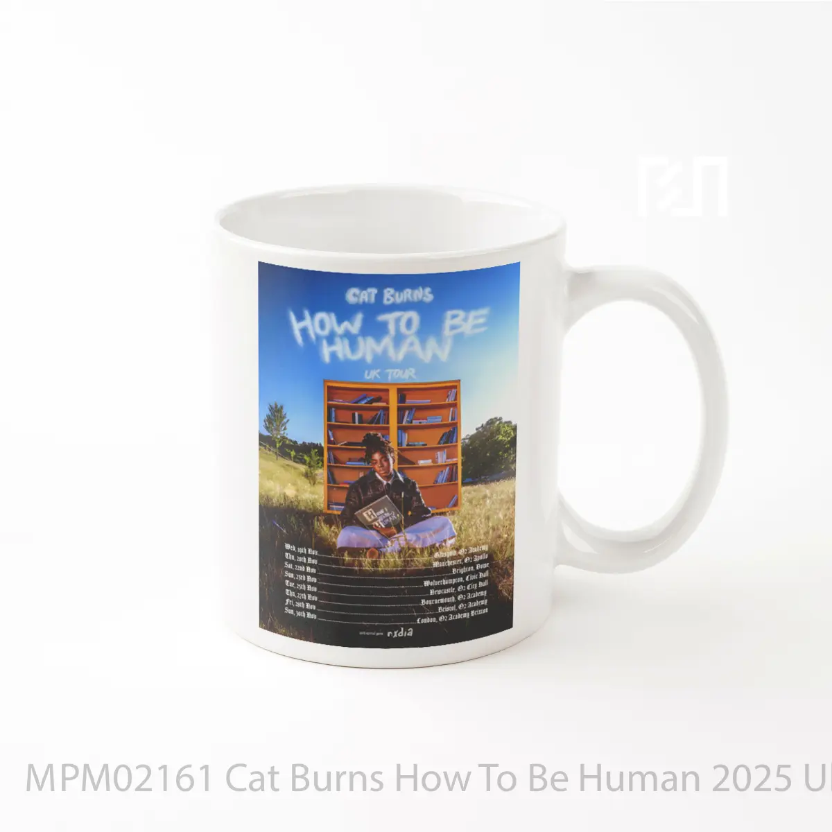 Mug Cat Burns How To Be Human 2025 Uk Tour MPM02161