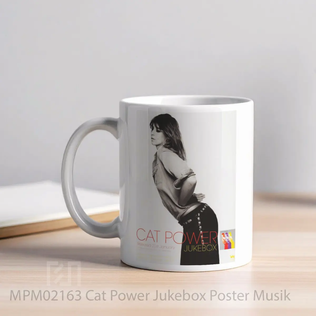 Mug Cat Power Jukebox MPM02163 - All-side / Desain