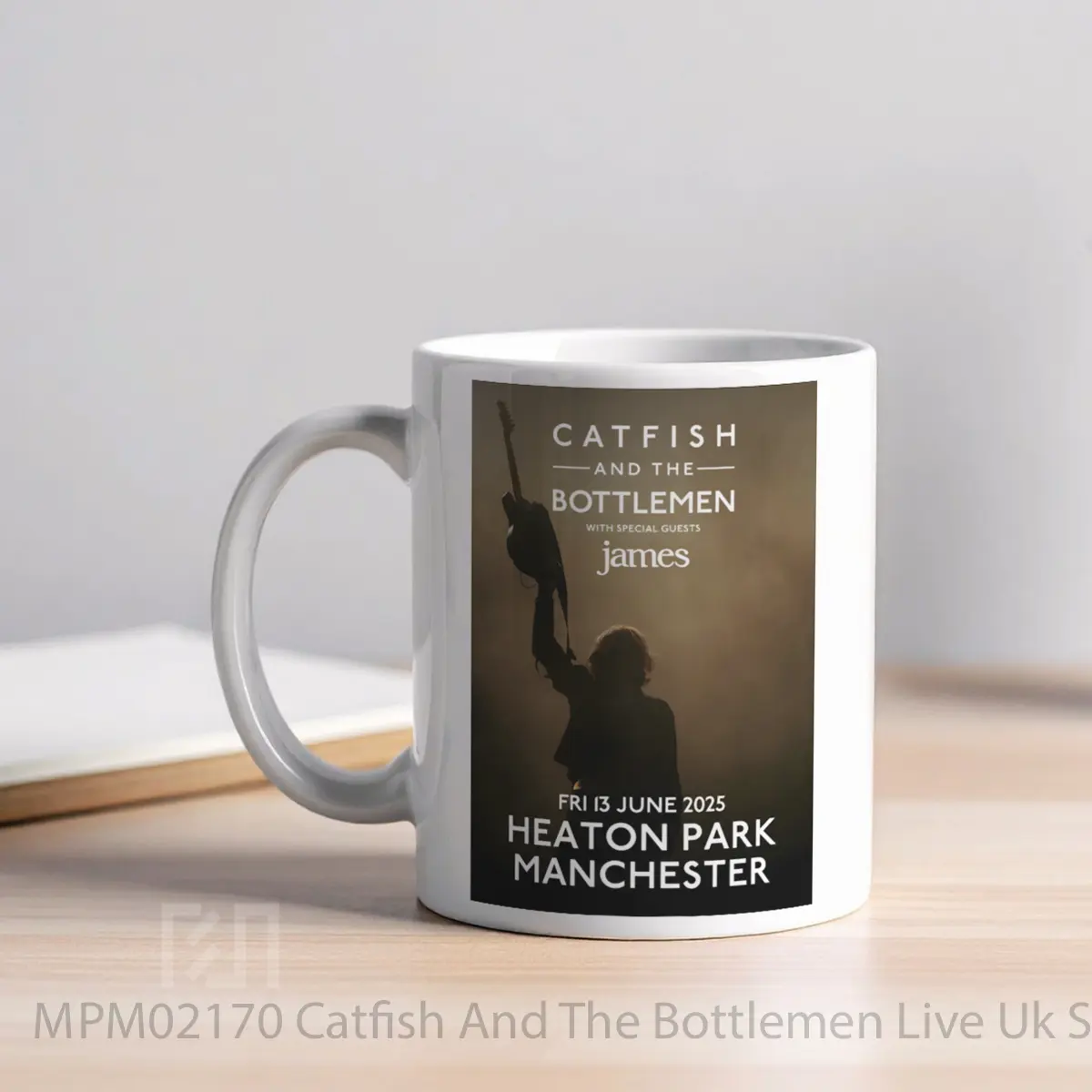 Mug Catfish And The Bottlemen Live Uk Stadium Tour 2025 Cardiff MPM02170 - All-side / Desain