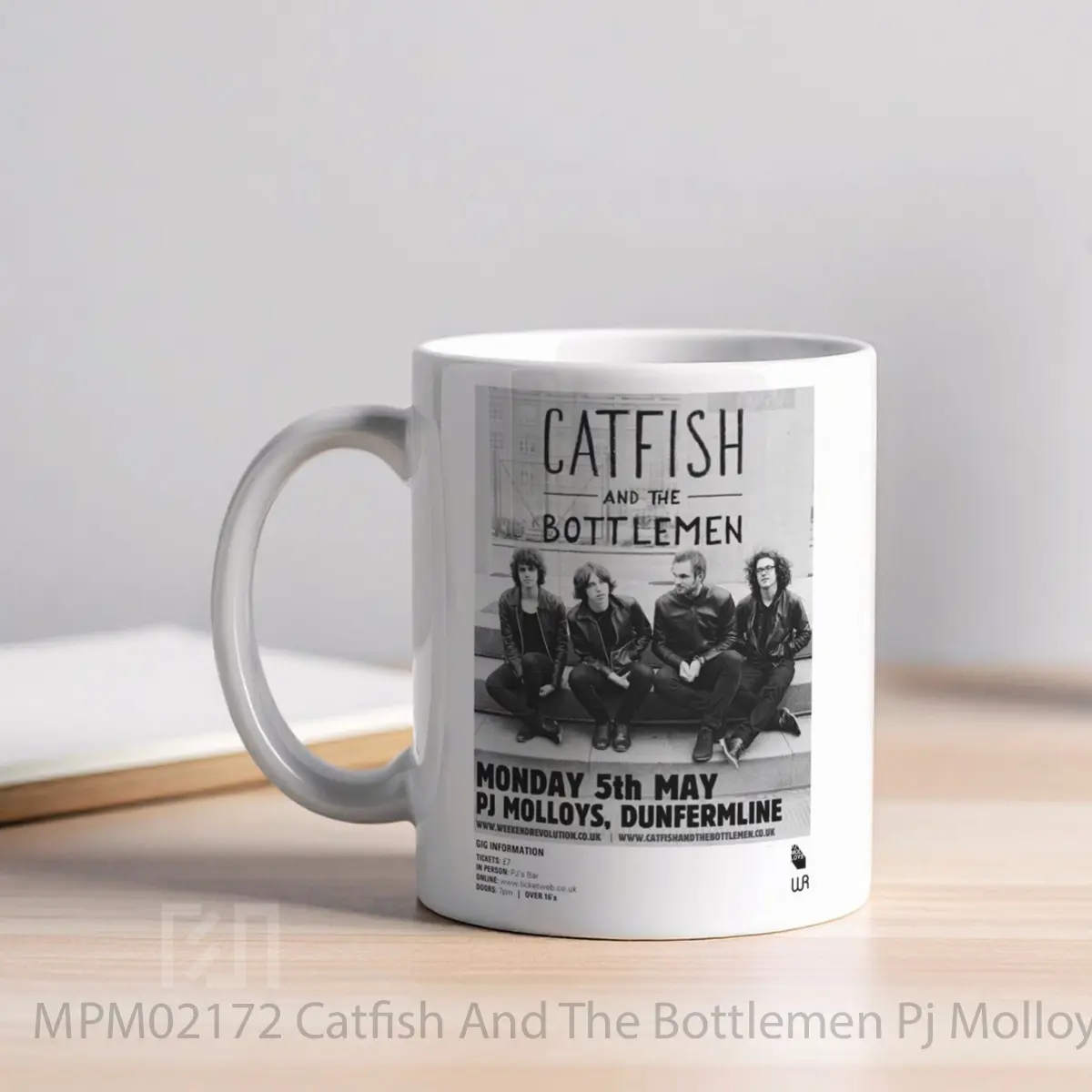Mug Catfish And The Bottlemen Pj Molloys Dunfermline MPM02172 - All-side / Desain