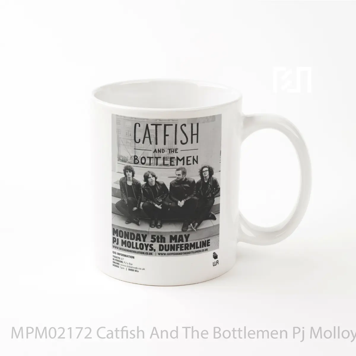 Mug Catfish And The Bottlemen Pj Molloys Dunfermline MPM02172