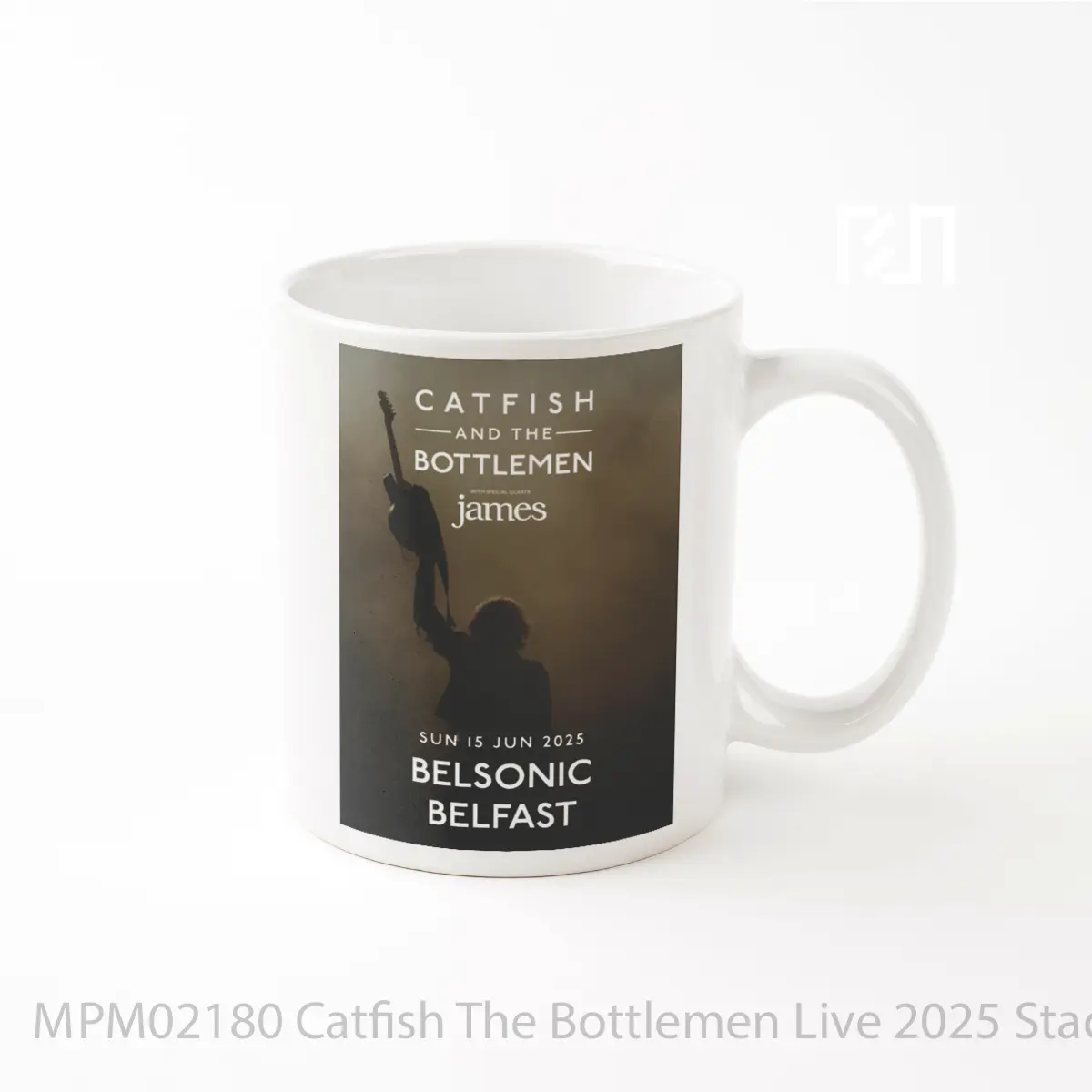 Mug Catfish The Bottlemen Live 2025 Stadium Tour MPM02180