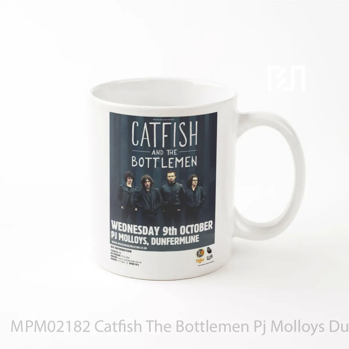 Mug Catfish The Bottlemen Pj Molloys Dunfermline Pos MPM02182