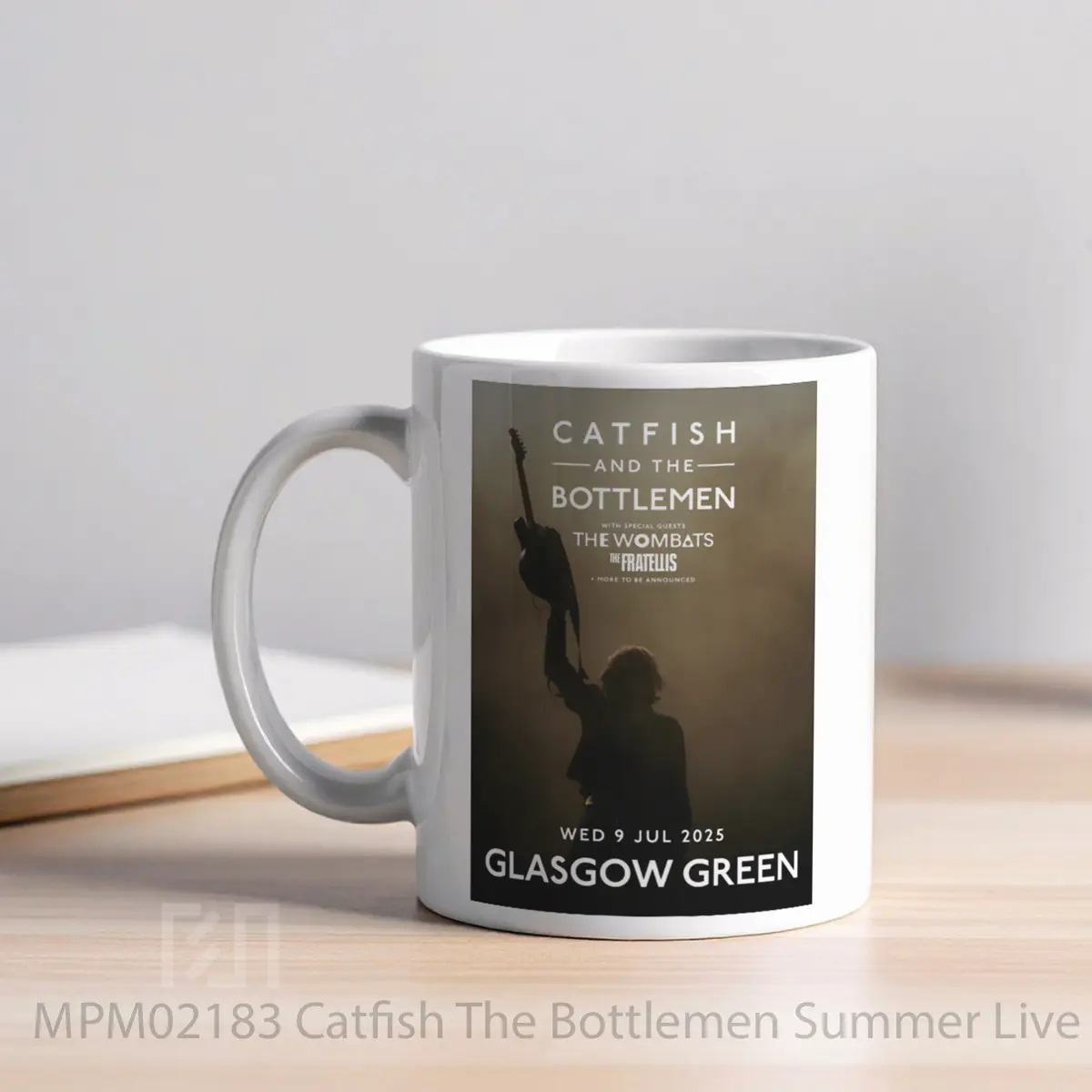 Mug Catfish The Bottlemen Summer Live 2025 Tour MPM02183 - All-side / Desain