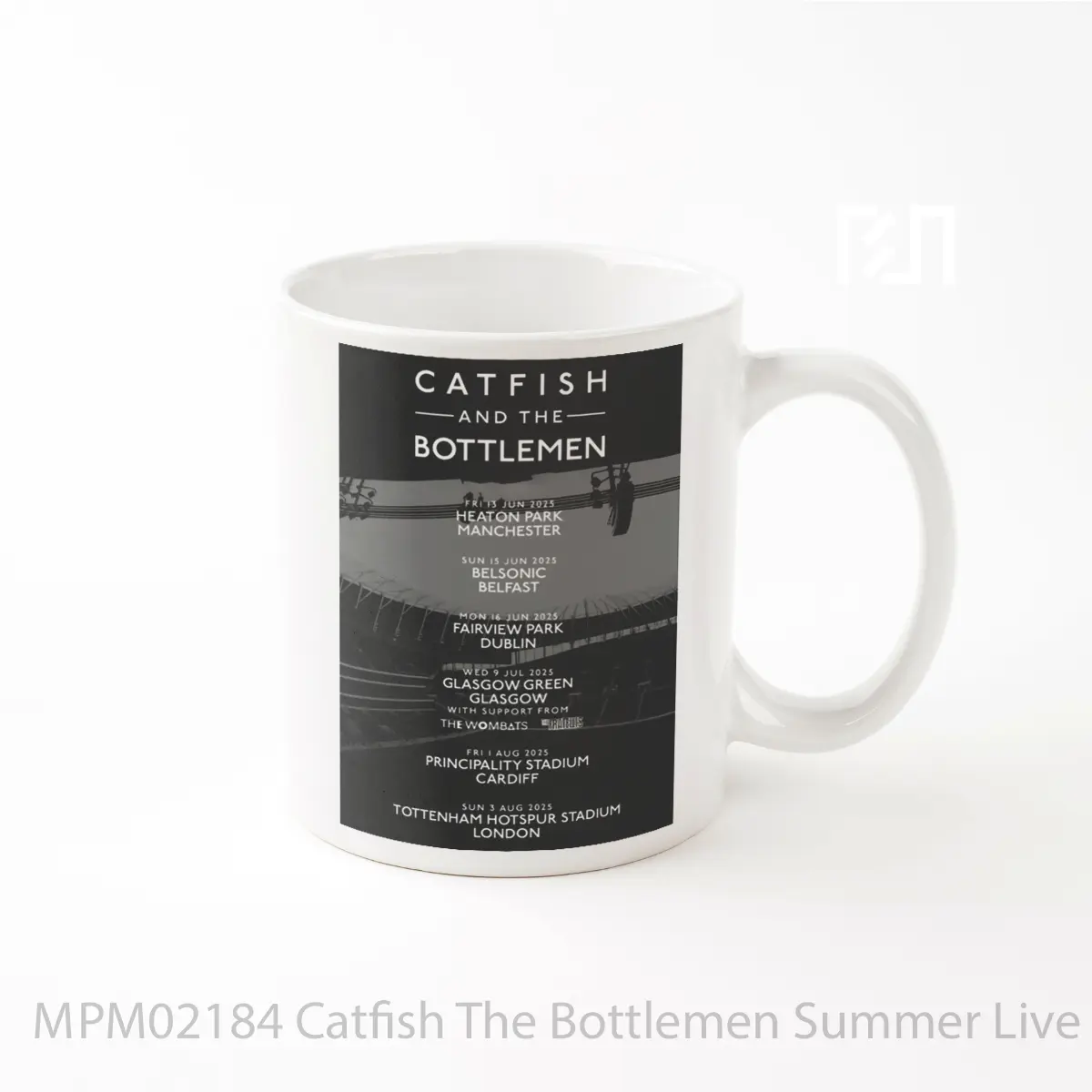 Mug Catfish The Bottlemen Summer Live Uk Ireland Tour 2025 MPM02184