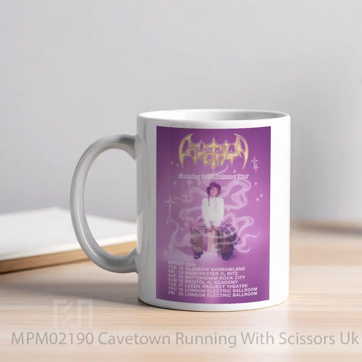 Mug Cavetown Running With Scissors Uk Tour 2026 MPM02190 - All-side / Desain