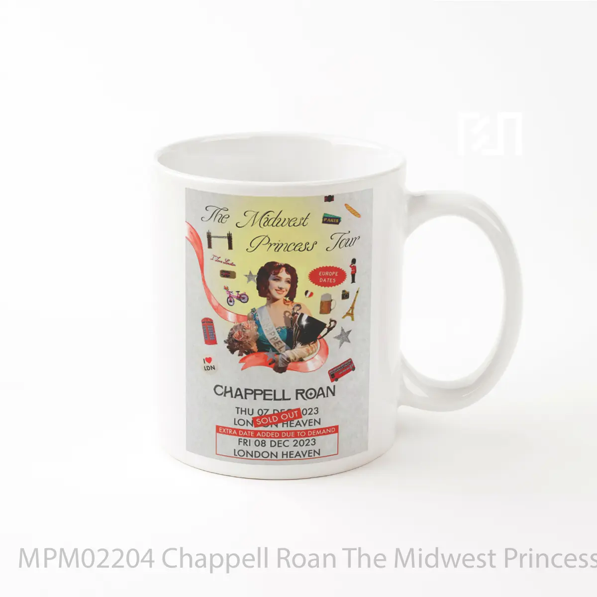 Mug Chappell Roan The Midwest Princess Tour 2023 London MPM02204