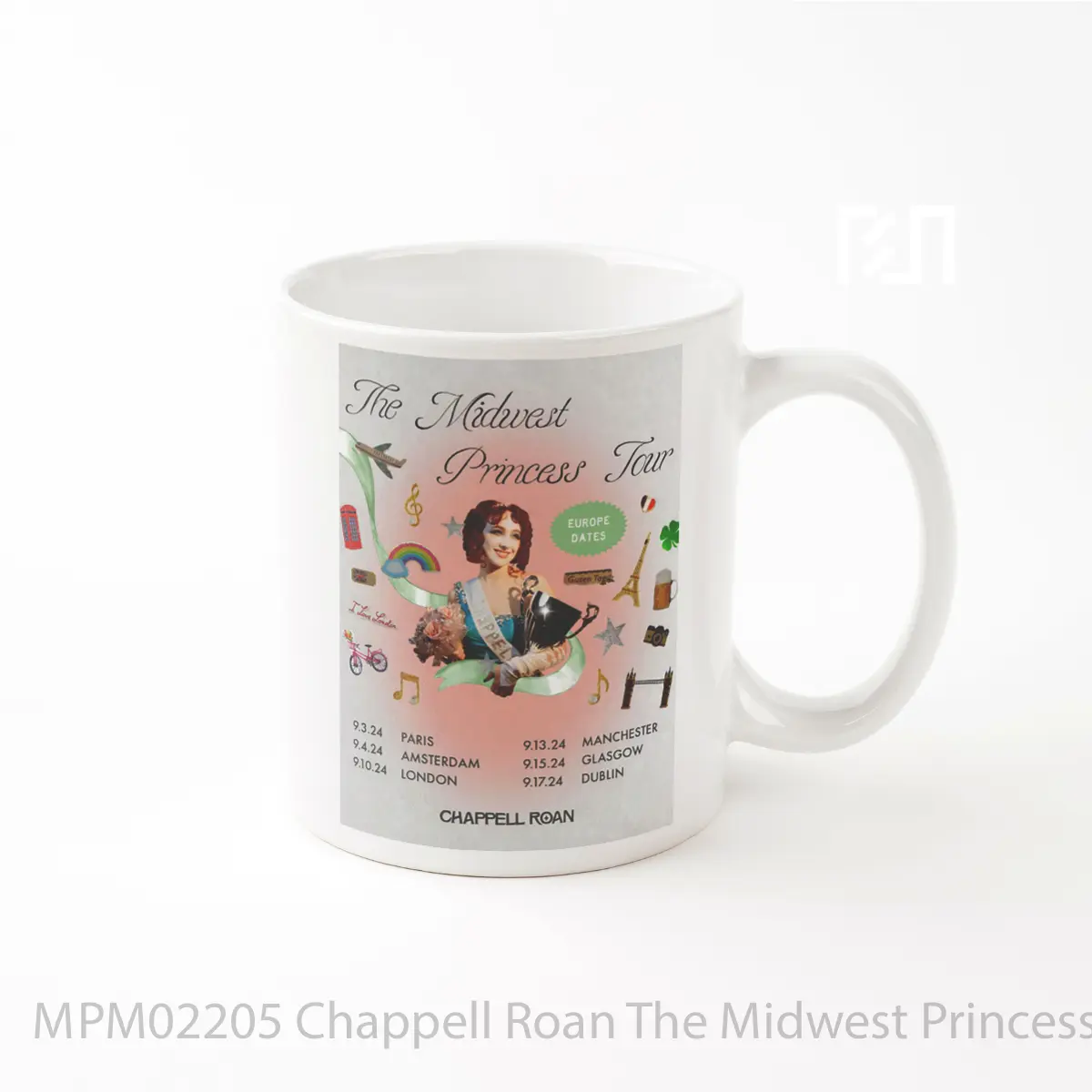 Mug Chappell Roan The Midwest Princess Uk Europe Tour 2024 MPM02205