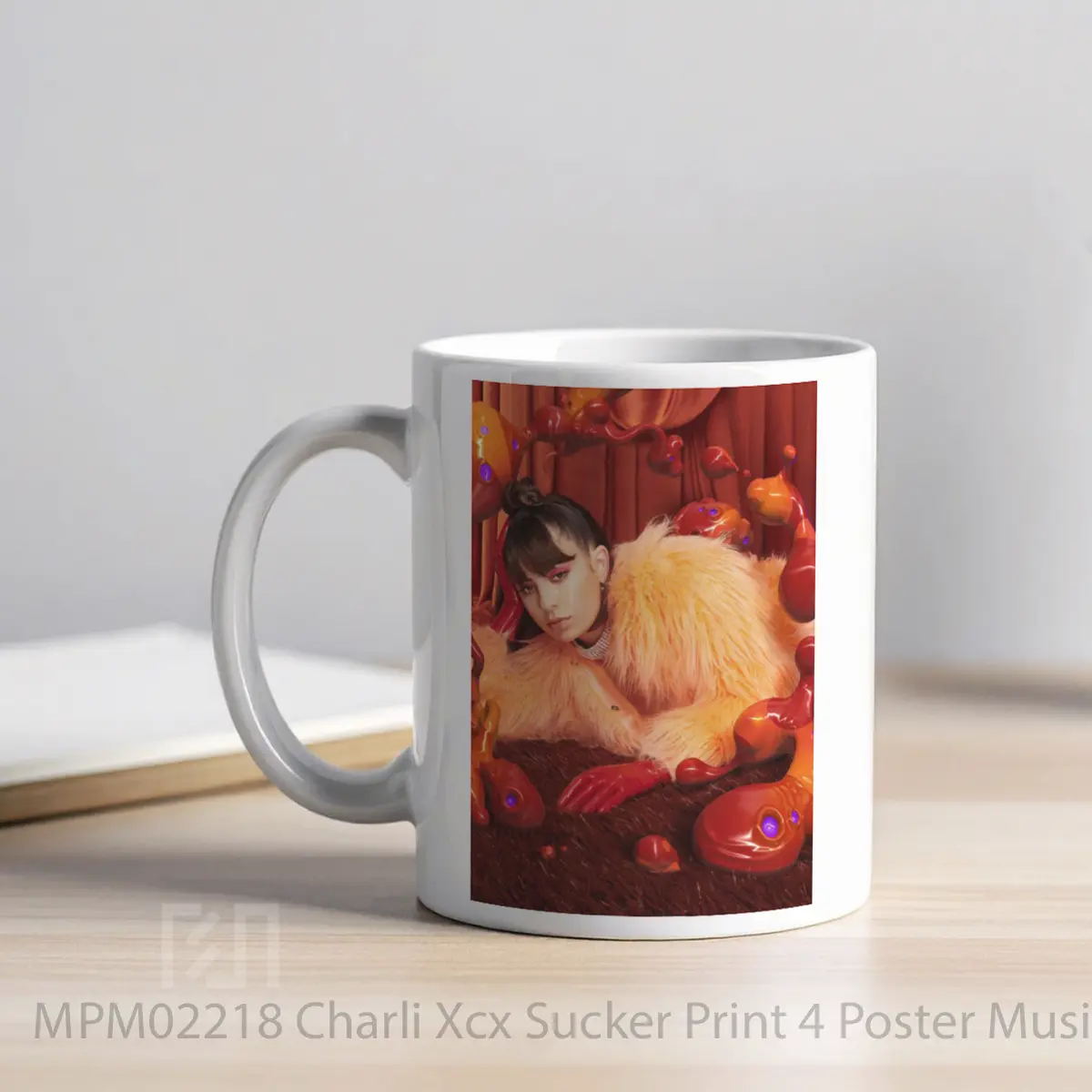 Mug Charli Xcx Sucker Print 4 MPM02218 - All-side / Desain