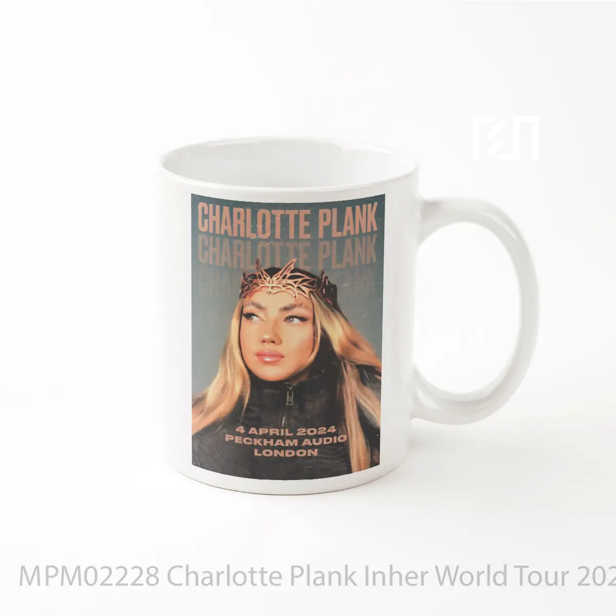 Mug Charlotte Plank Inher World Tour 2024 London Peckham Audio MPM02228